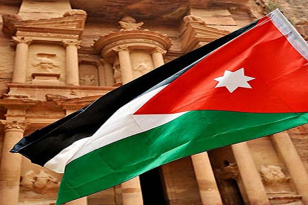 Jordanian flag, April 16 National Day